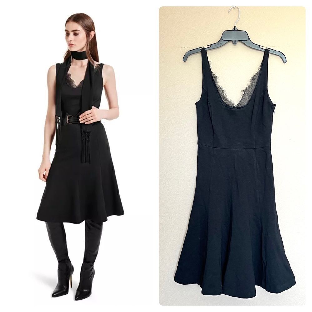 Altuzarra x Target Fit & Flare Lace Neckline Dress
